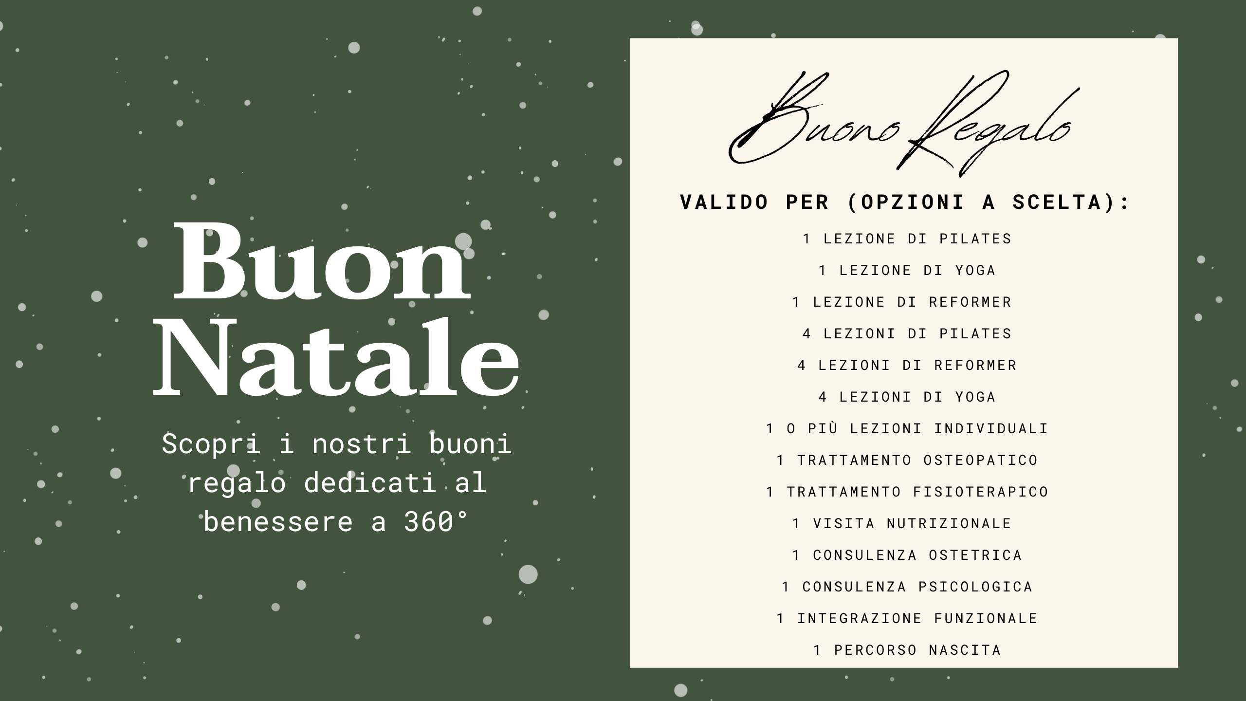 Scopri i buoni regalo di Corpore Clinica Dinamica 